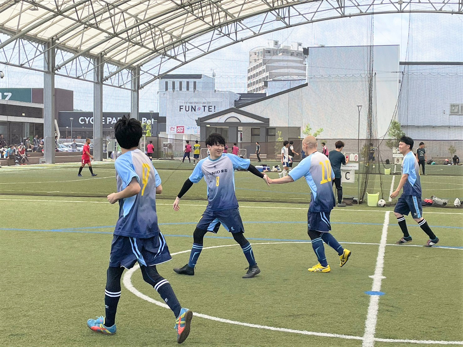 フットサル大会の様子
