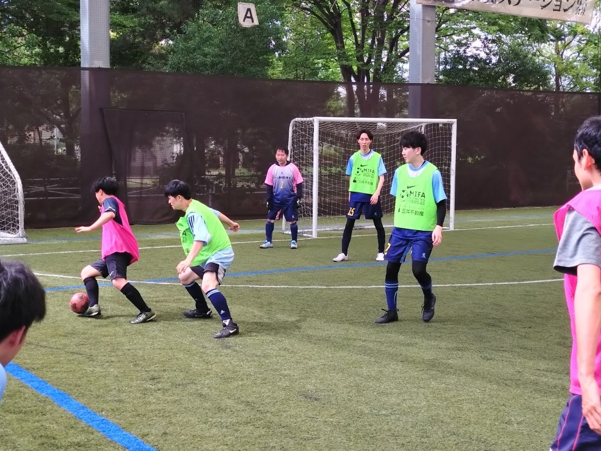 フットサル大会の様子