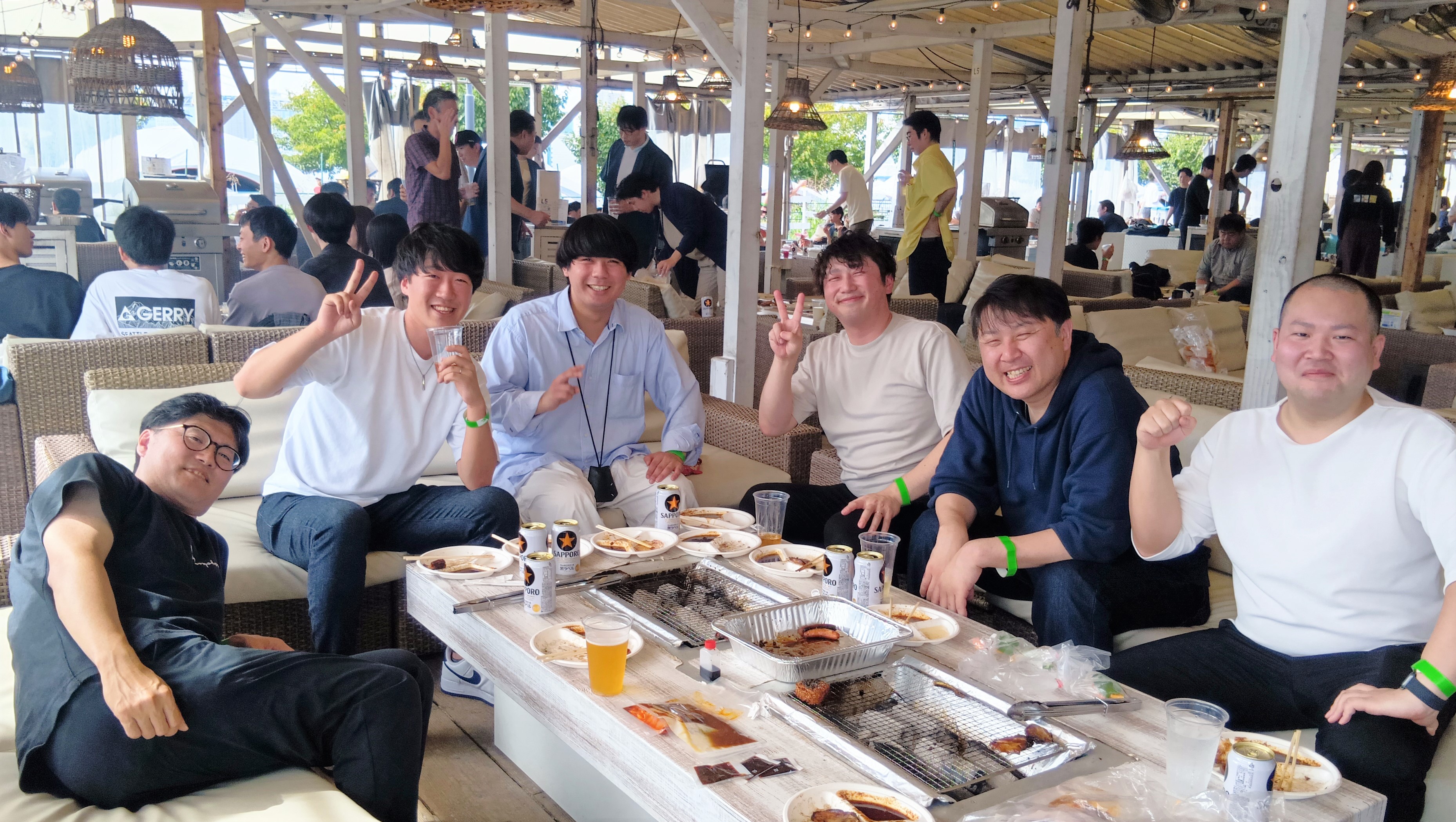 BBQ大会の様子②