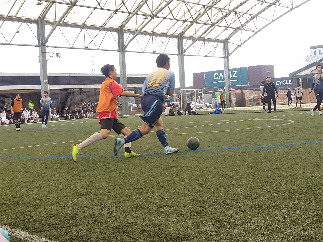 フットサル秋大会の様子①