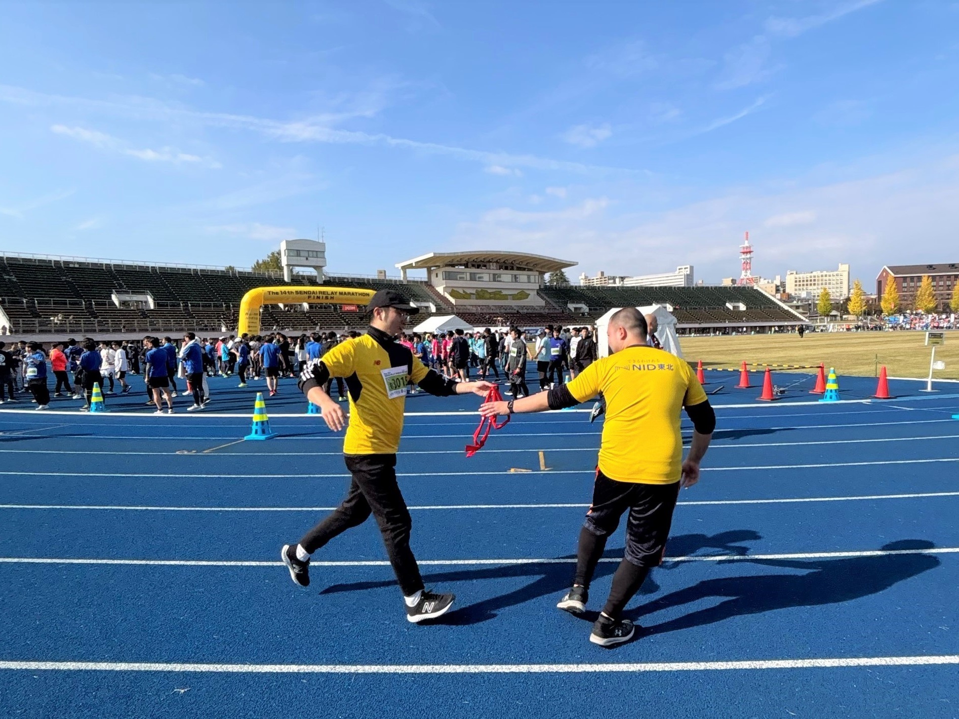 第14回仙台リレーマラソン大会の様子①