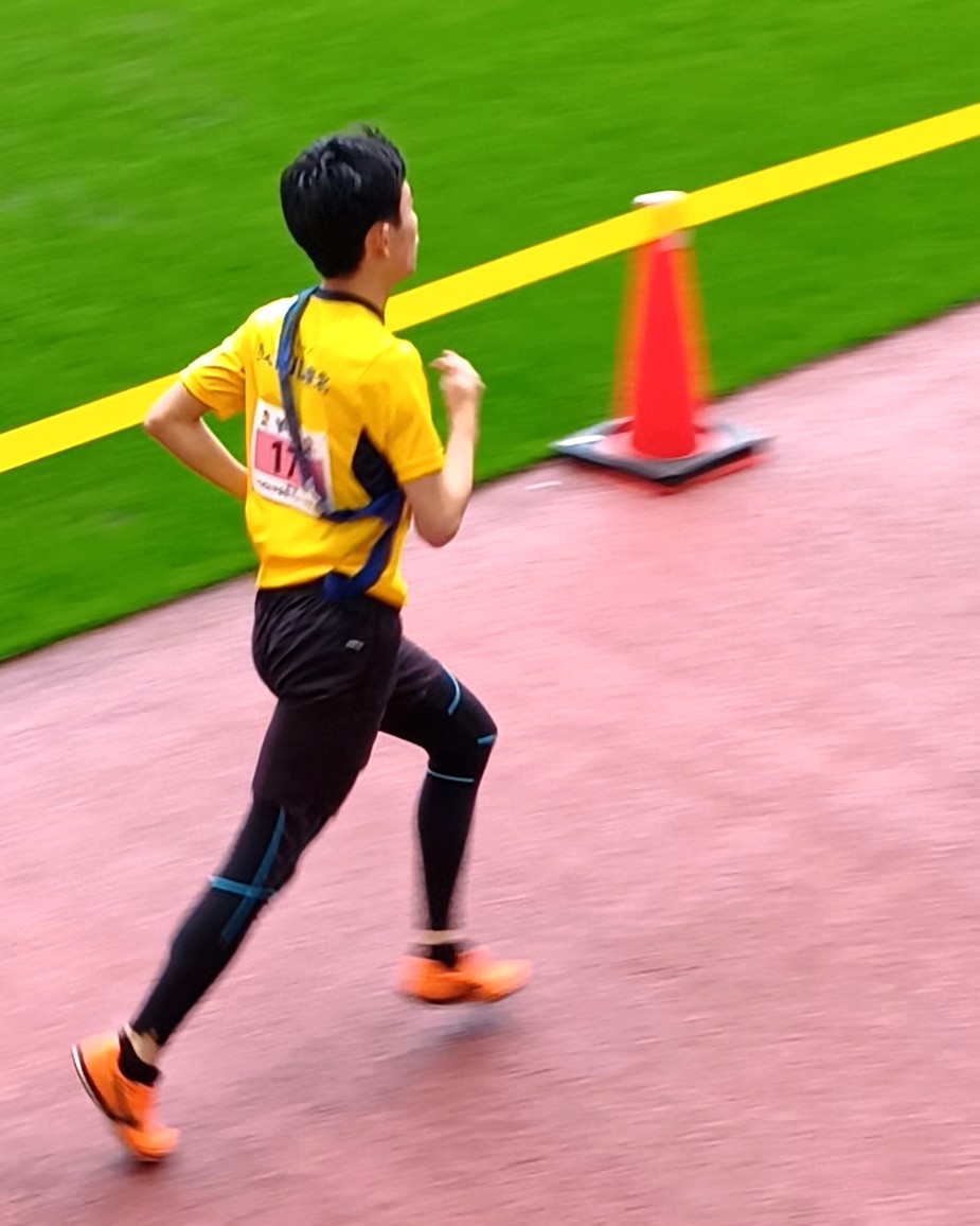 ベガルタ仙台リレーマラソンの様子①