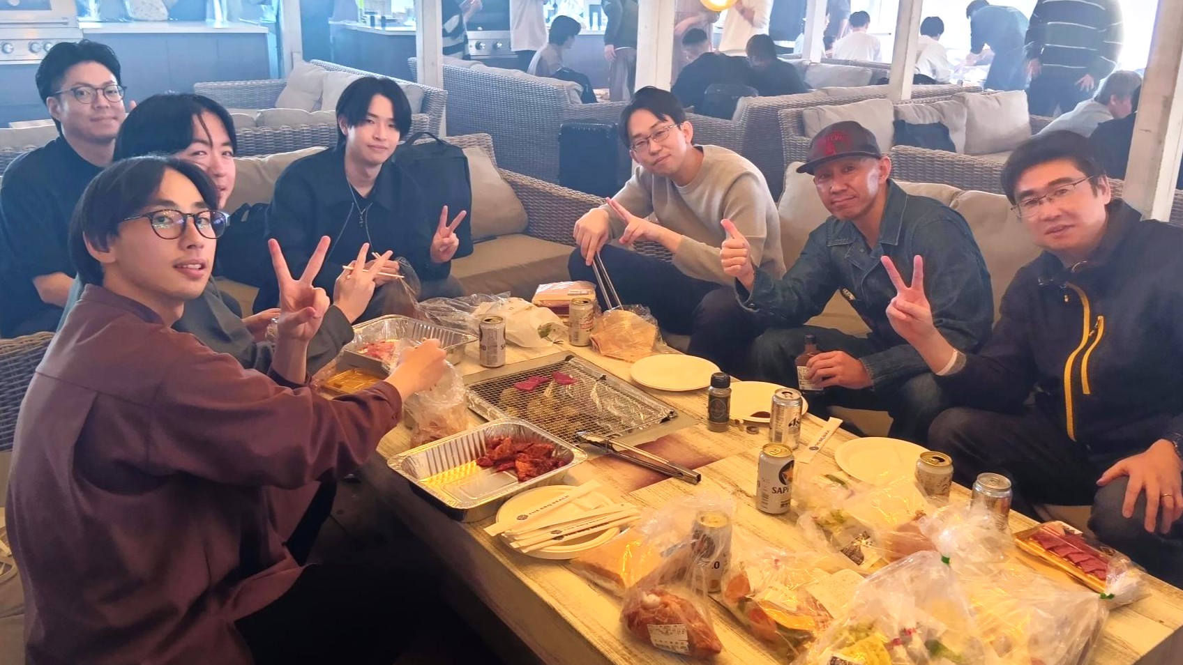 第7回NIDグループBBQ大会の様子②