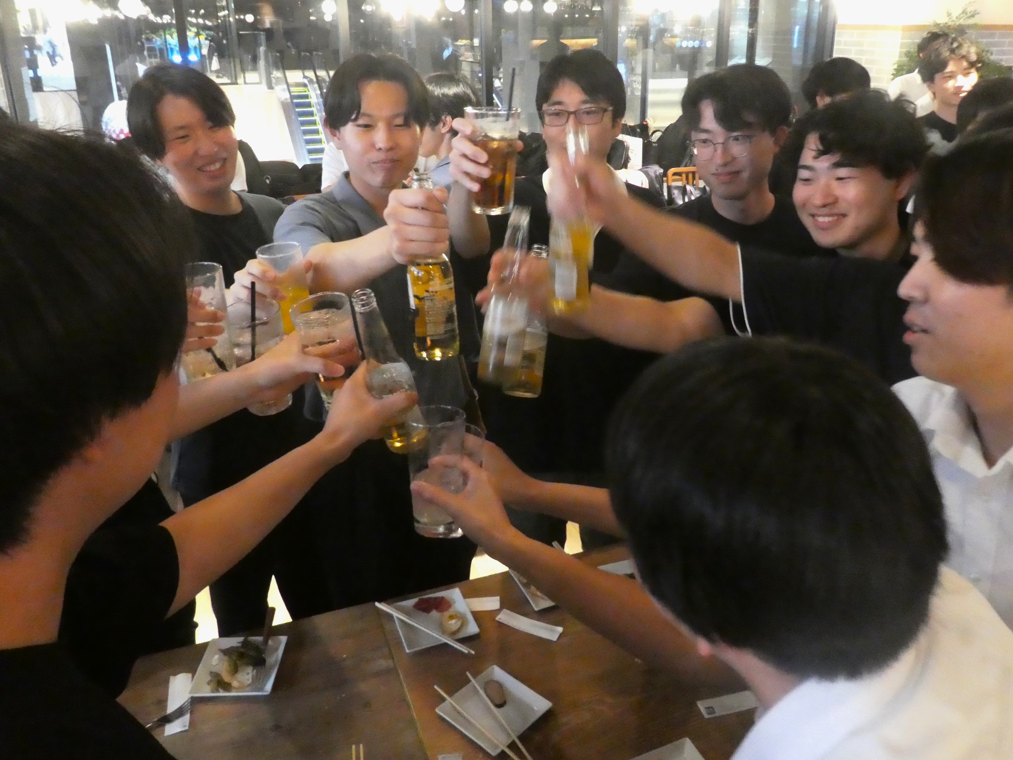 新人歓迎会ビアパーティーの様子①